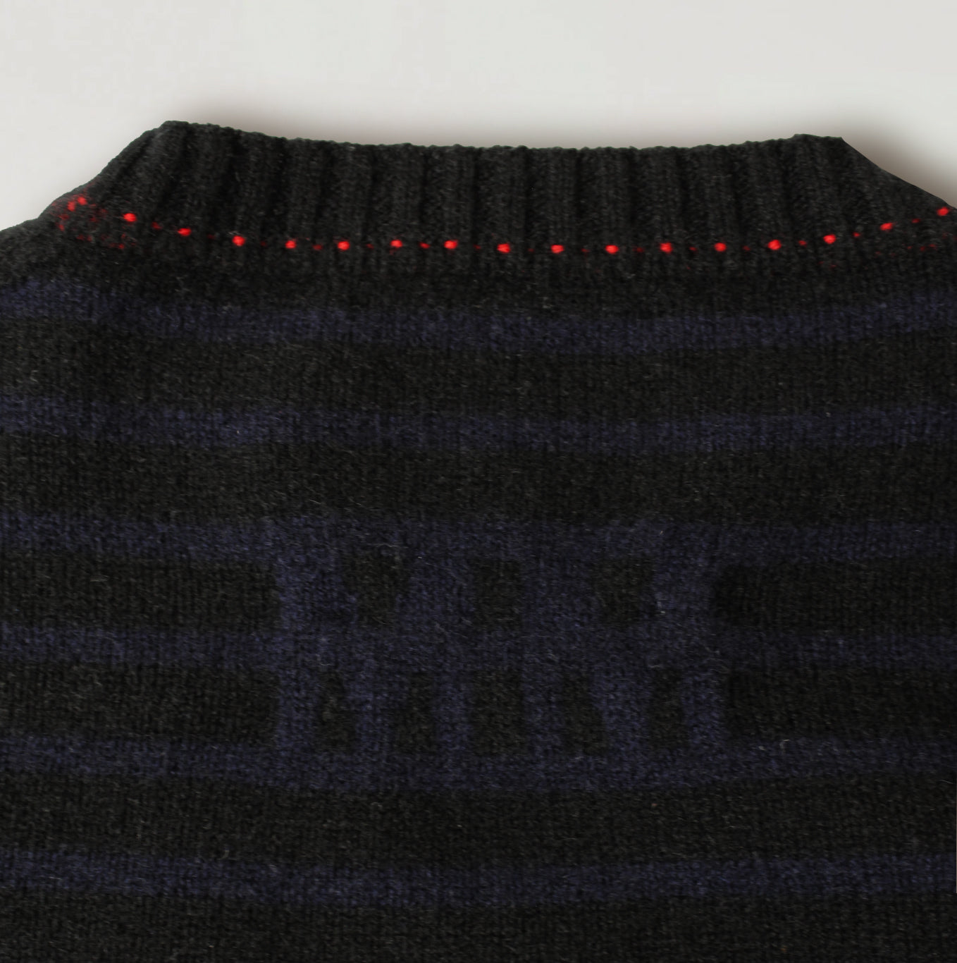 The Cashmere Navy Stripe