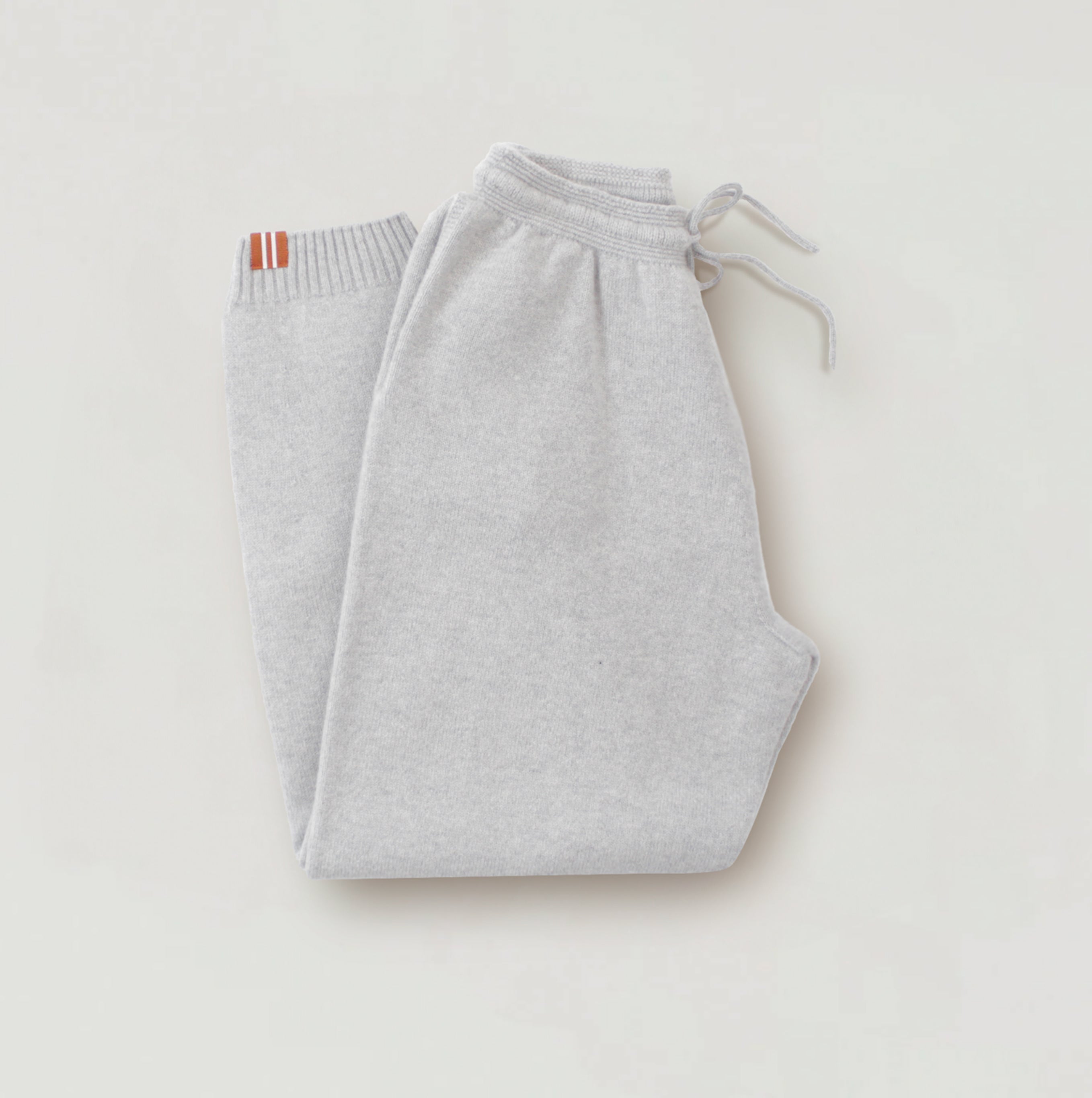 Grey Cashmere Tailored-Fit Jogger