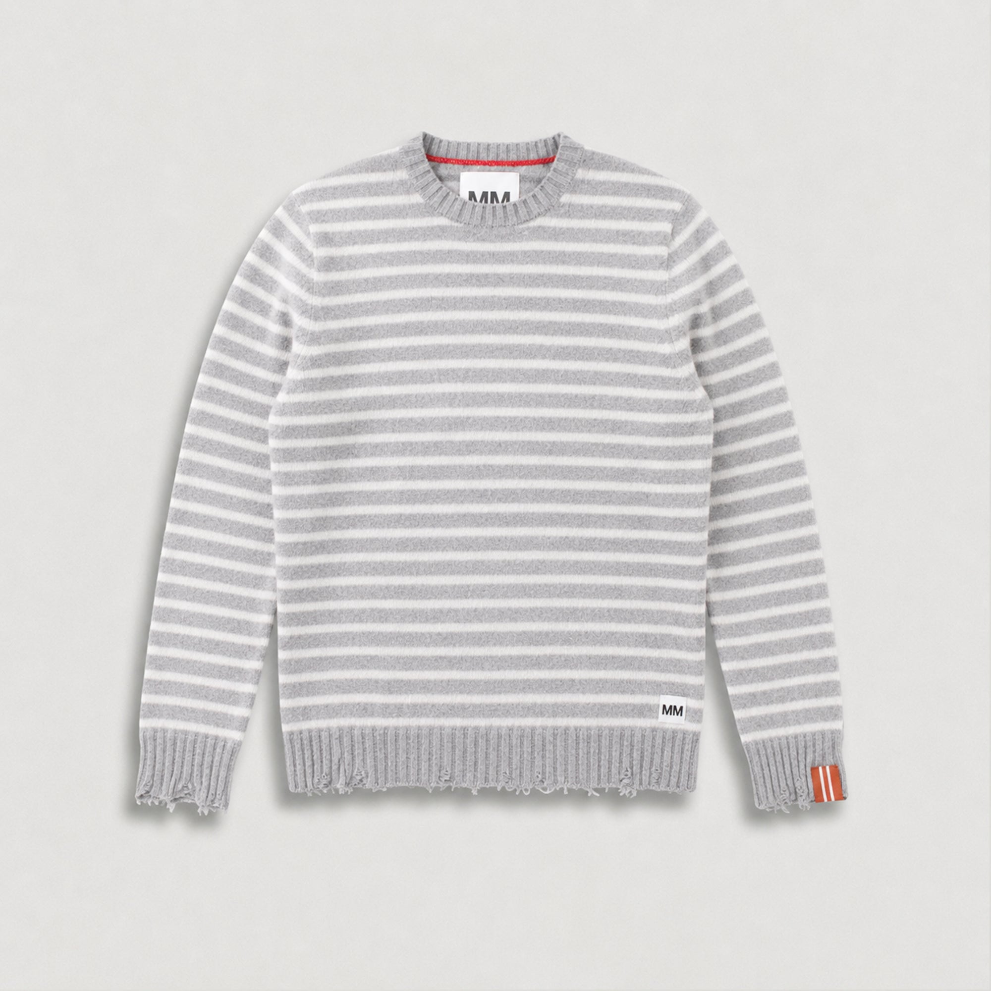 The Cashmere Grey Stripe