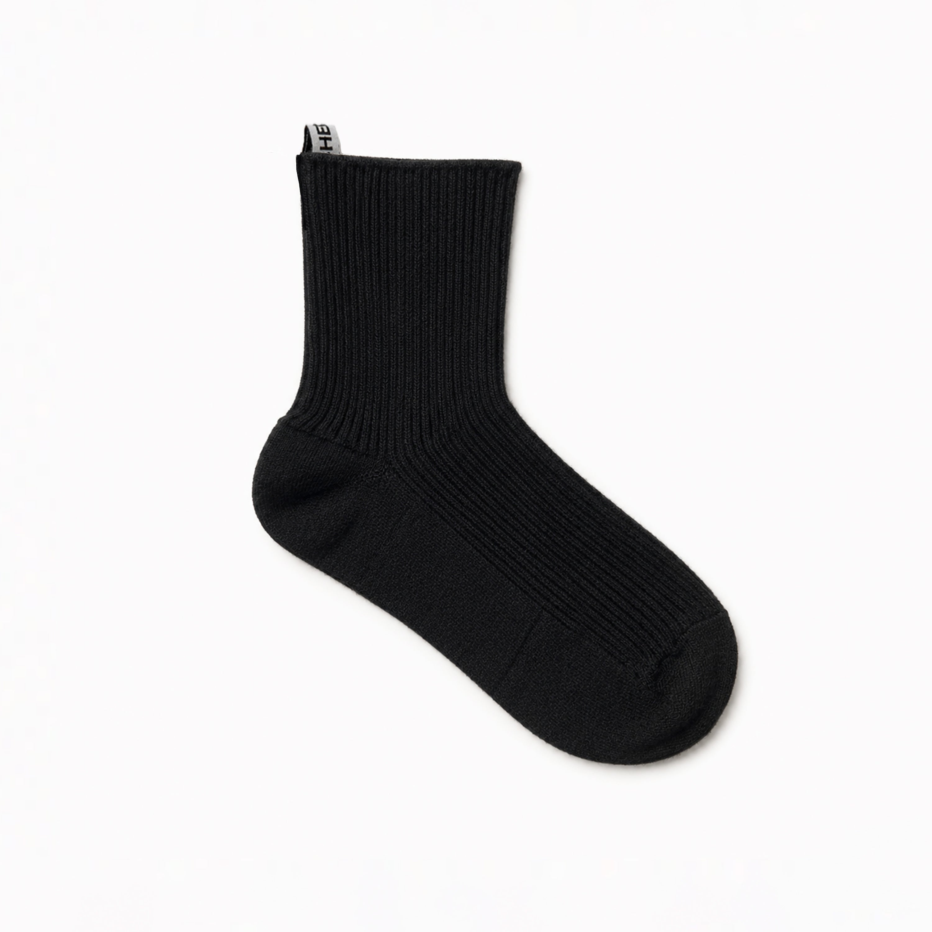 Off-Duty Cashmere Ribbed Sock
