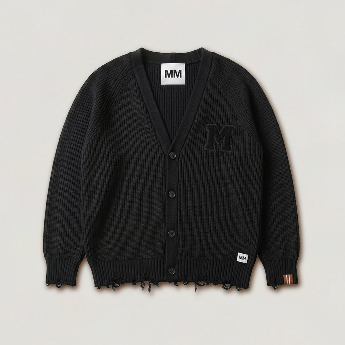 League Cardigan Black