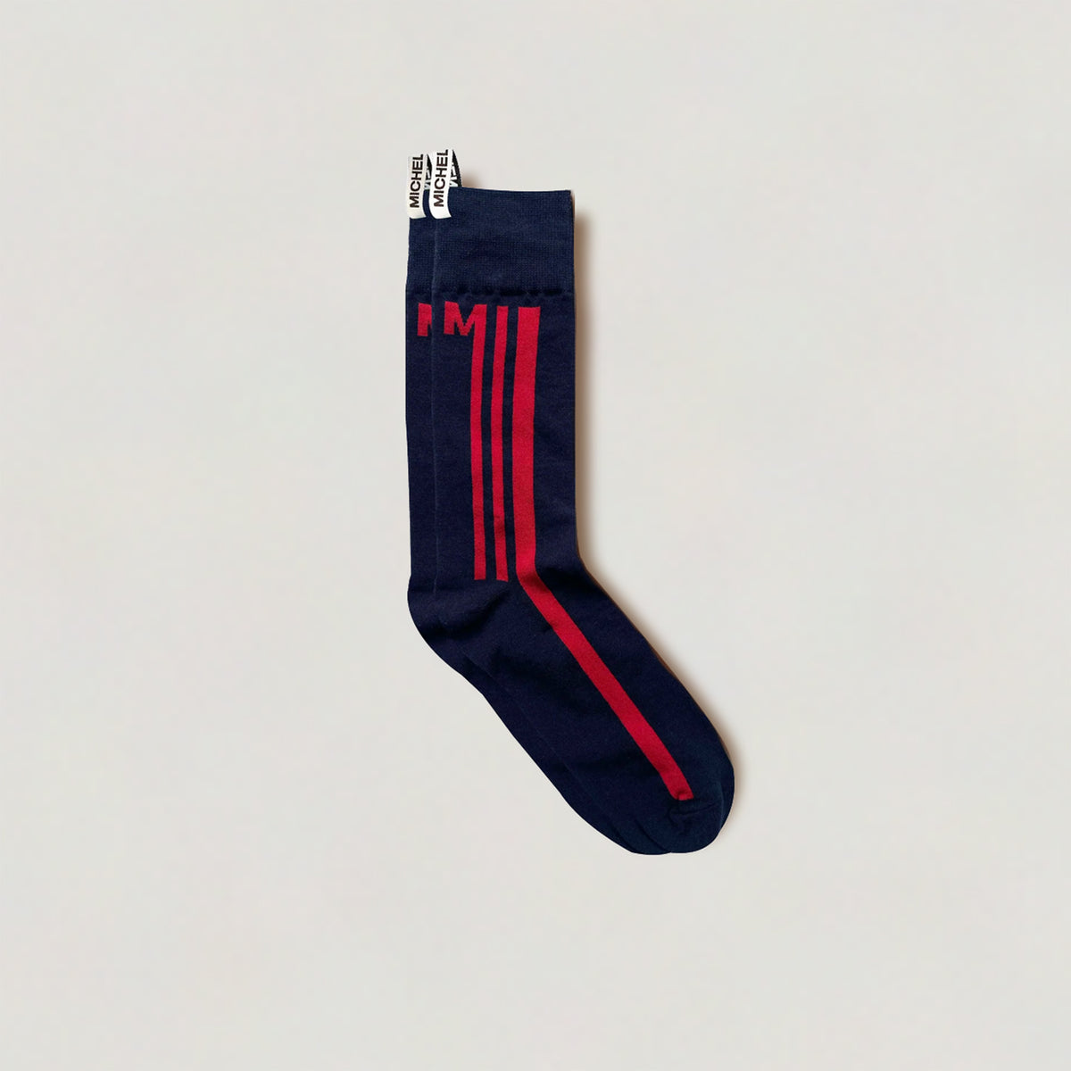 The Navy Striped Sock
