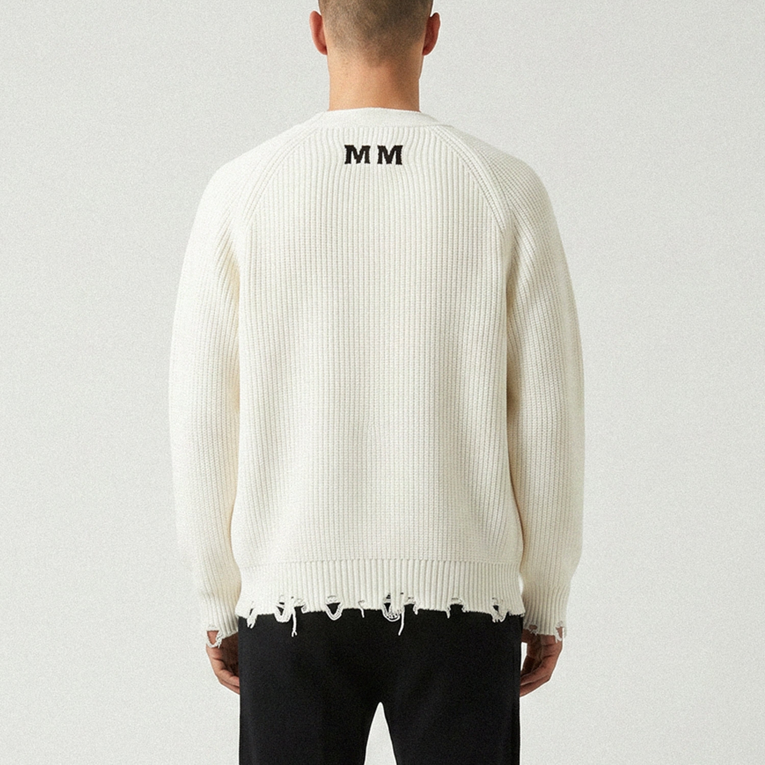 League Cardigan Off White – MICHEL MEN
