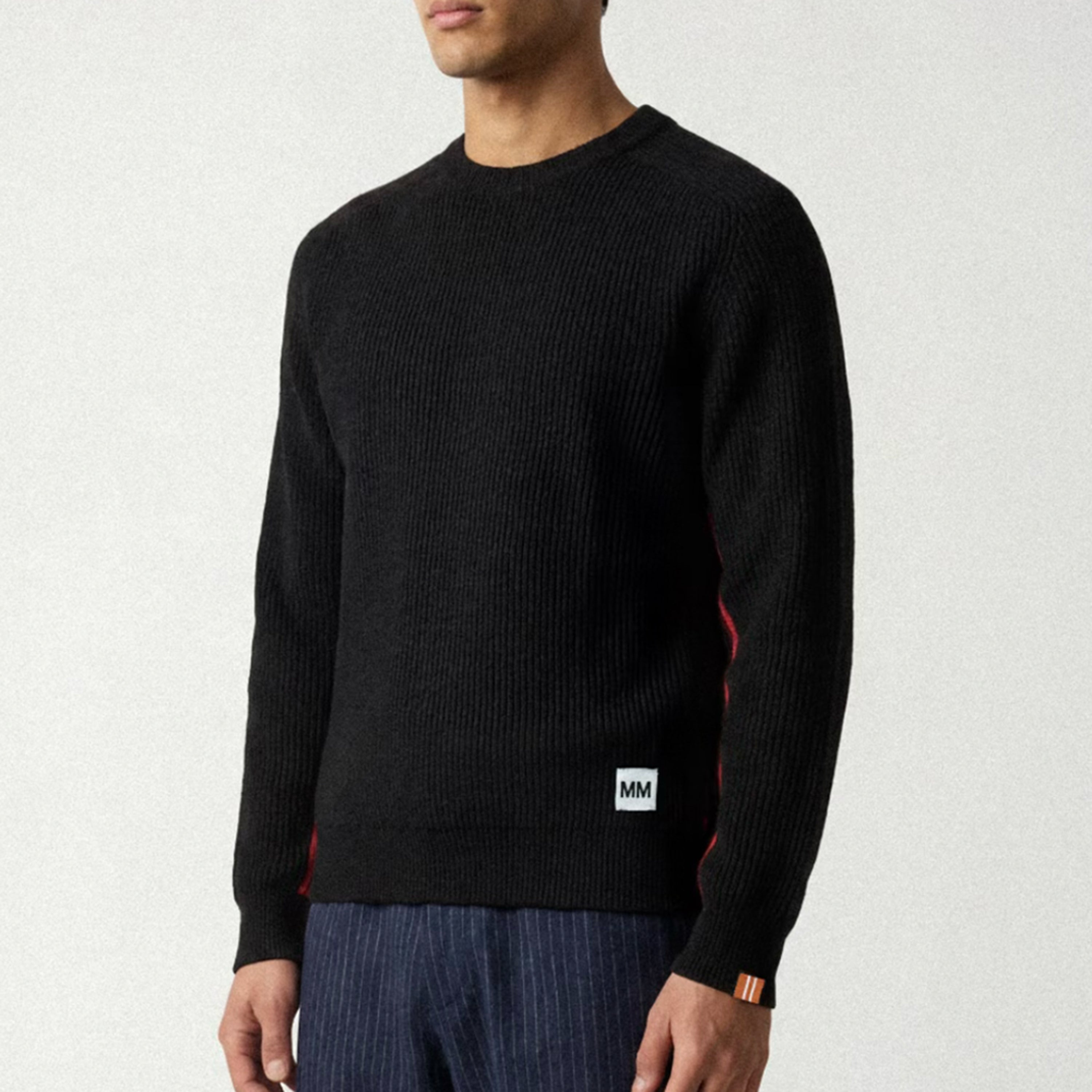 Racer Merino Wool Sweater