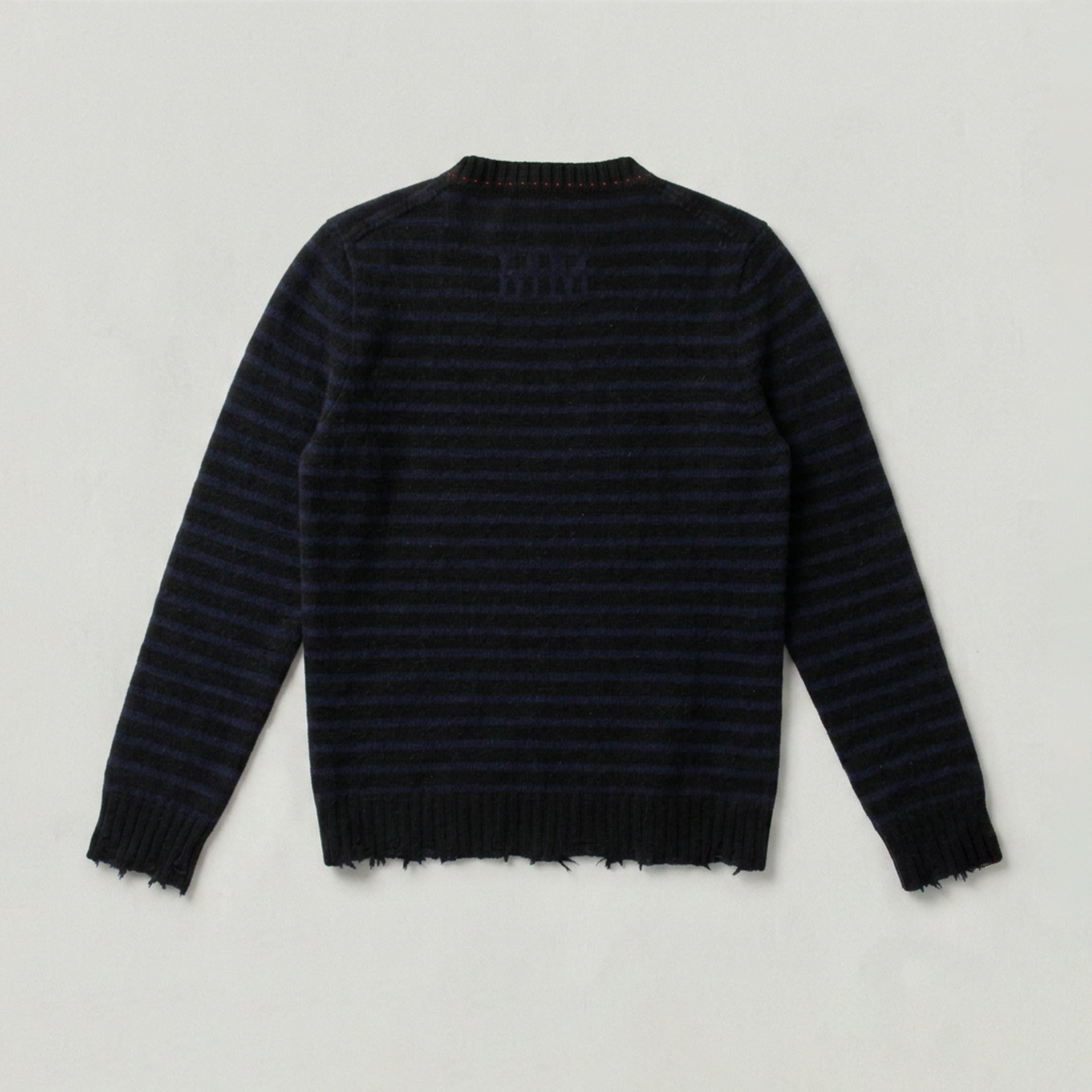 The Cashmere Navy Stripe