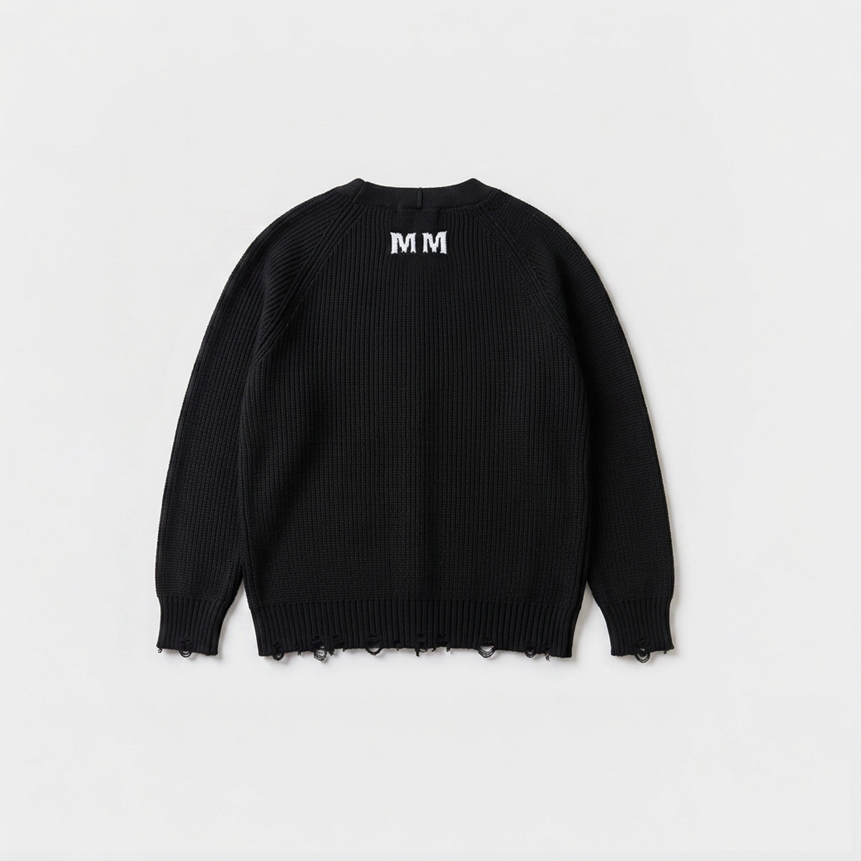 League Cardigan Black
