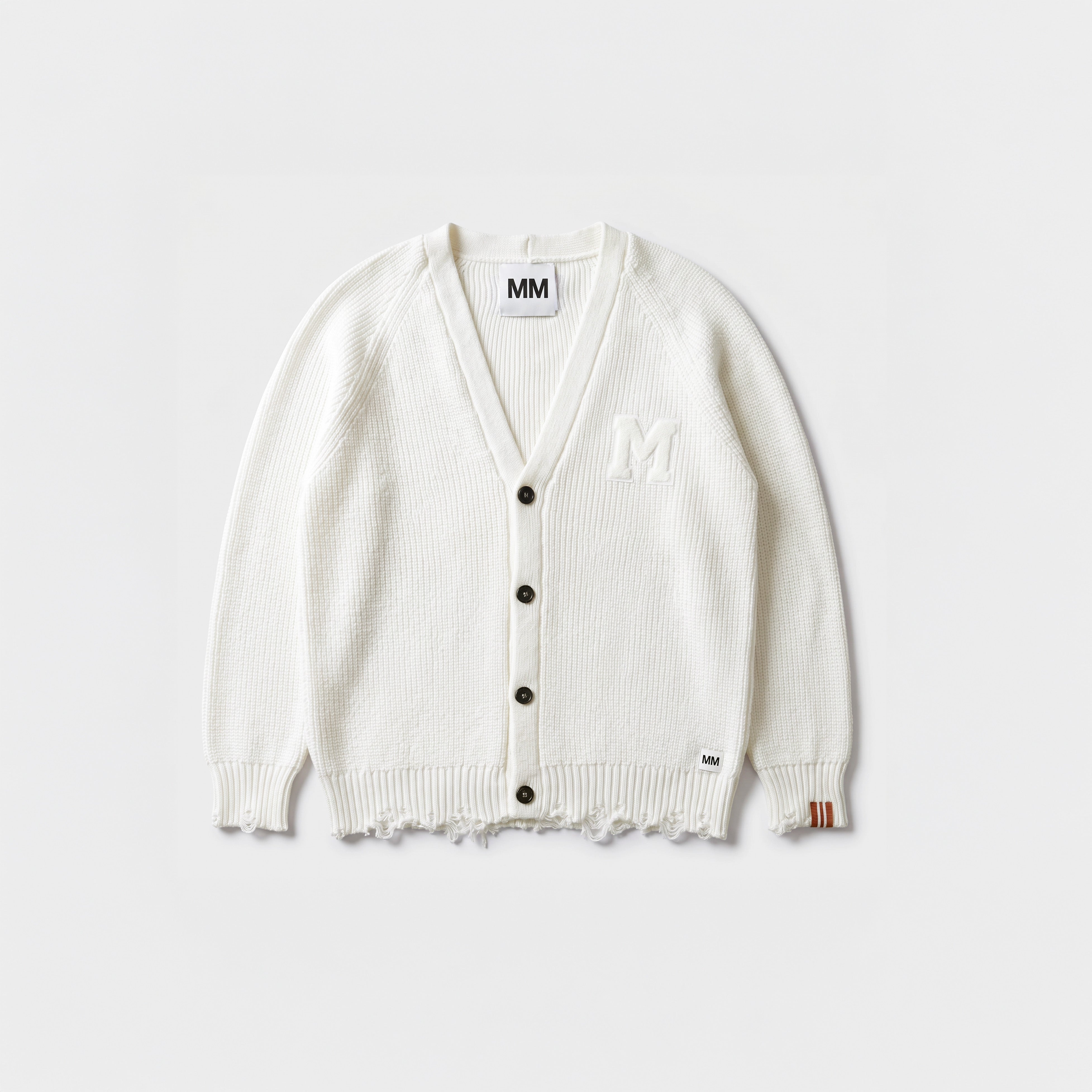 League Cardigan Off White – MICHEL MEN