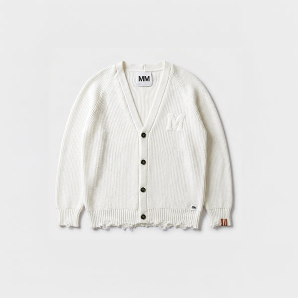 League Cardigan Off White – MICHEL MEN