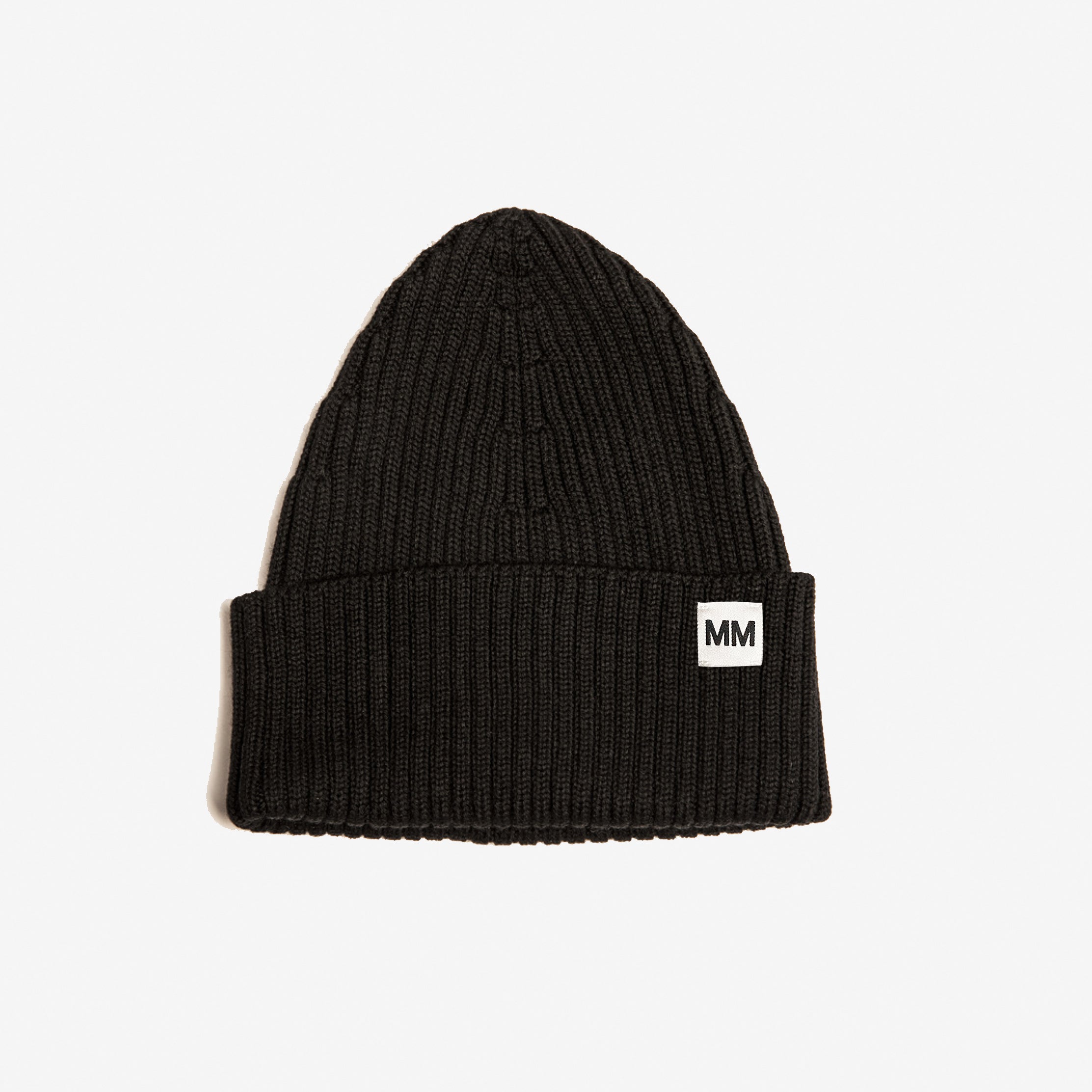 MM Black Beanie