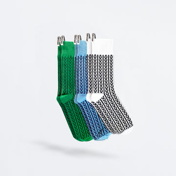 MM Monogram Socks - 3 Pack