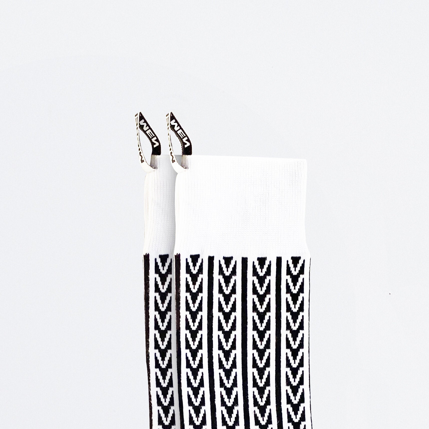 The Original White Monogram Sock